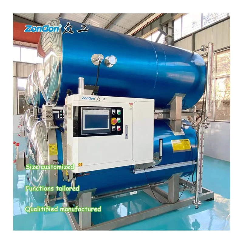rotary type water immersion autoclave 1